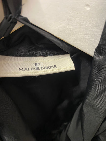 By Malene Birger Black Nylon Bow Jacket 8