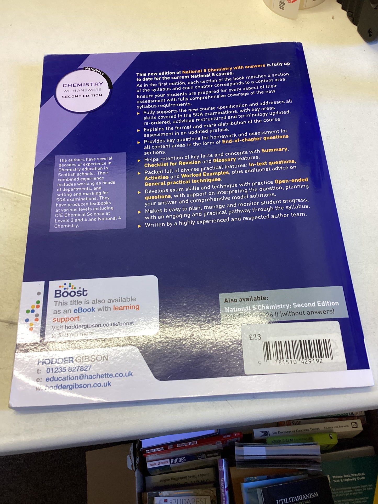National 5 Chemistry With Answers Second Edition