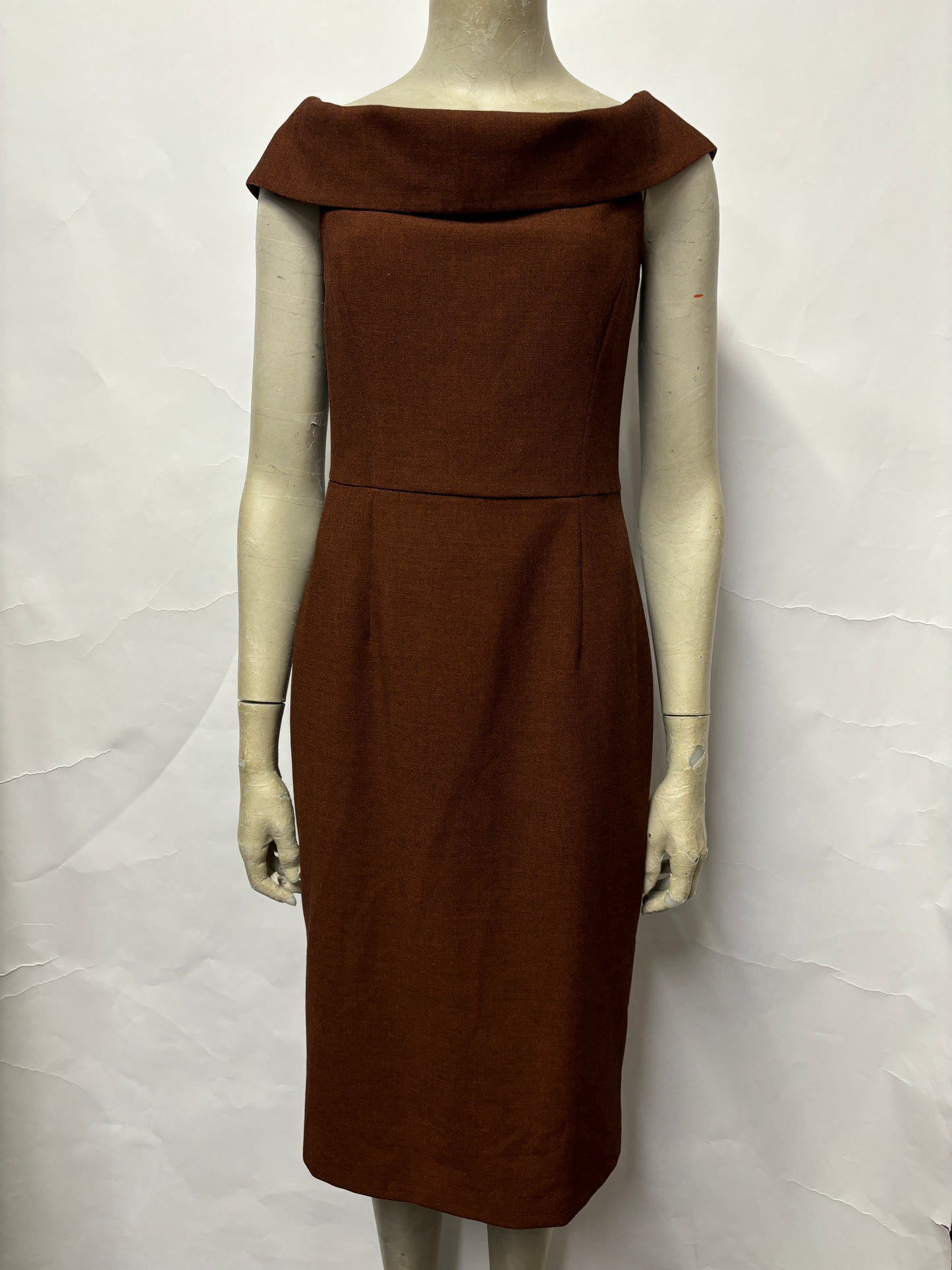 Ivy and Oak Brown Midi Dress 8