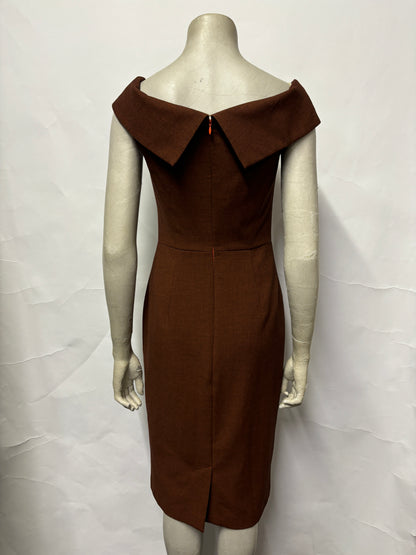 Ivy and Oak Brown Midi Dress 8