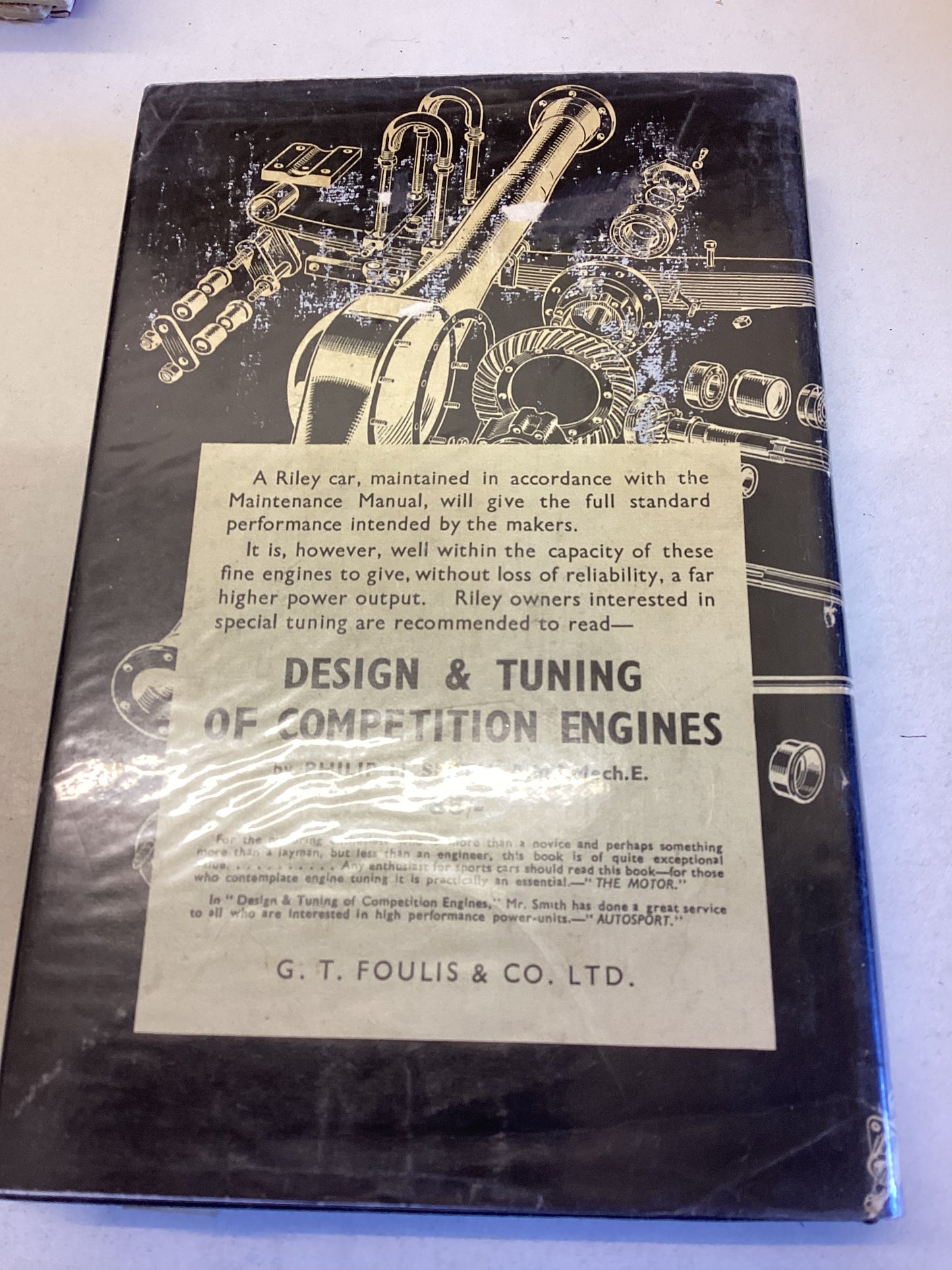 Riley Maintenance Manual 1930 - 1956 First Edition S V Haddleton