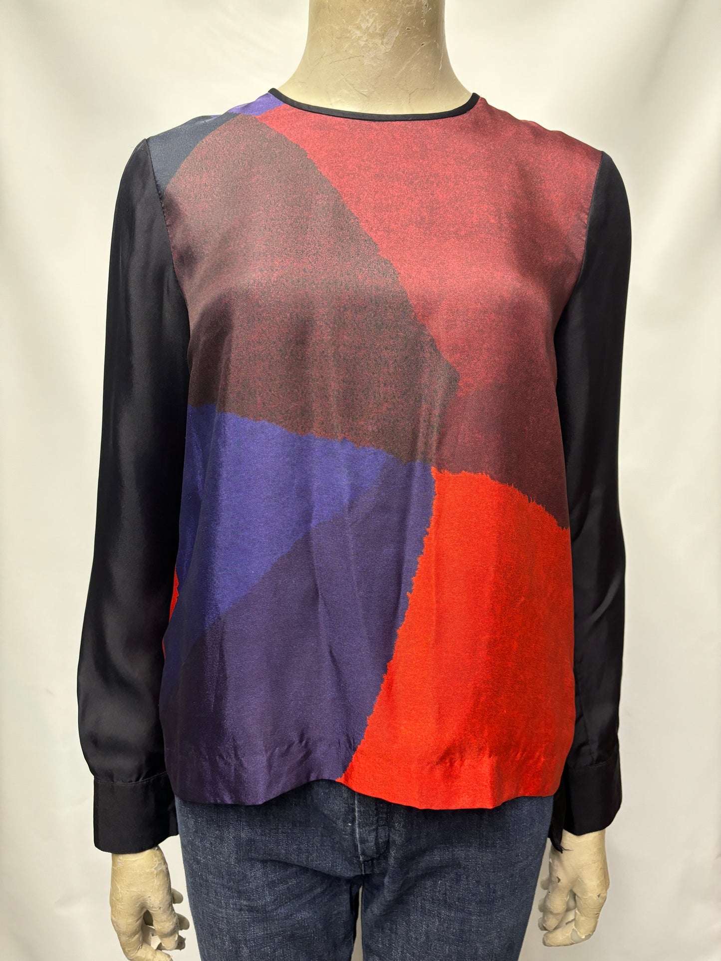 L.K Bennett Multicoloured Long Sleeve Top 10