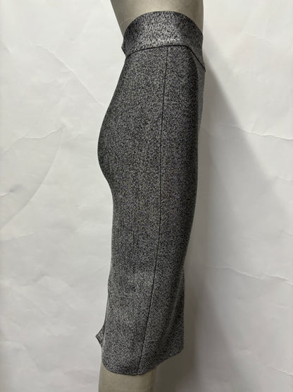 Gracia Grey knitted and Fitted Pencil Skirt S