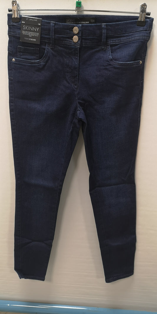 Next Outlet Blue Women's Skinny Jeans Size 12R BNWT