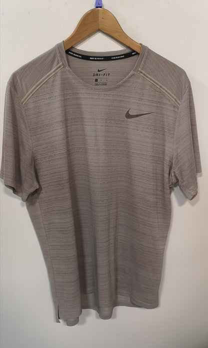Nike Running Dri-Fit Grey T-Shirt Size L
