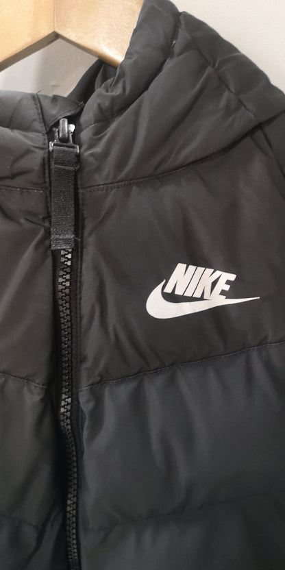 Nike Smoke Grey/White Winter Jacket Kids Size S