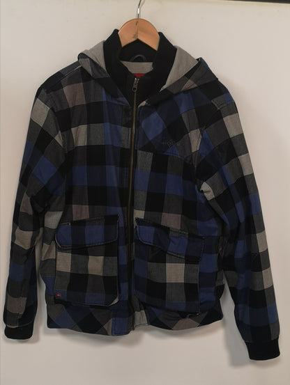 Quiksilver Utility Collection Checkered Jacket Size M