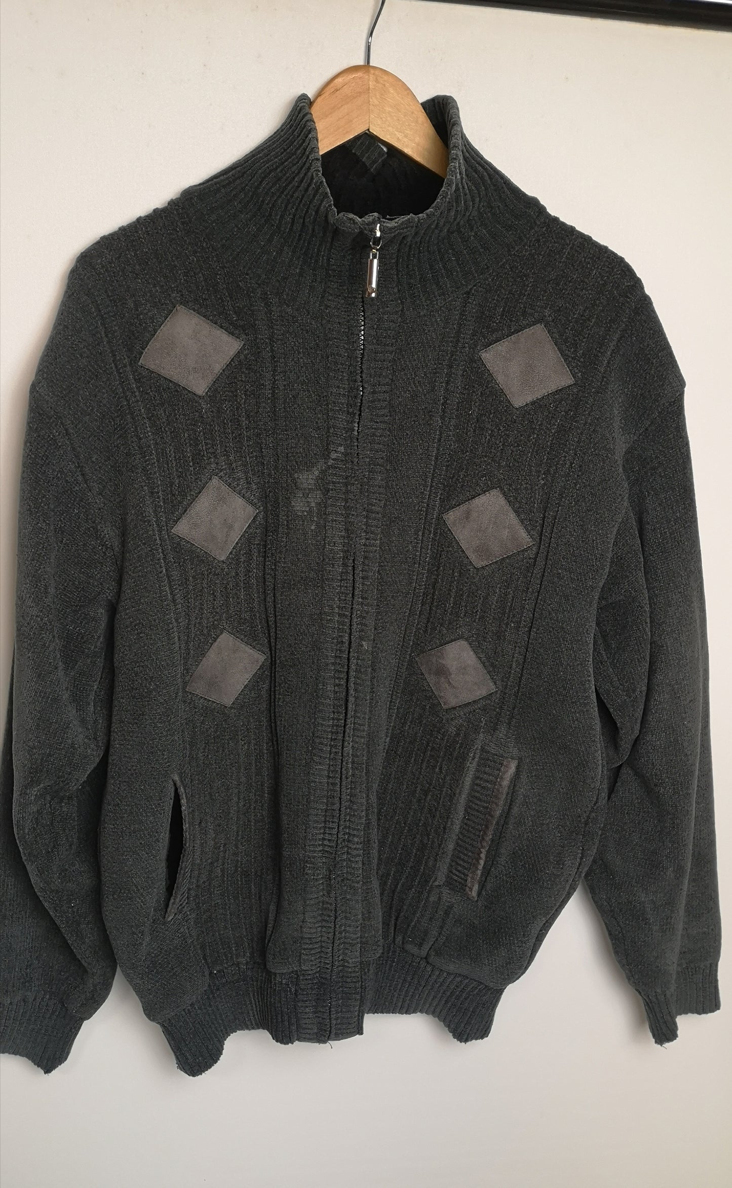 Heritage Outfitters Dark Grey Cardigan Jacket Size M