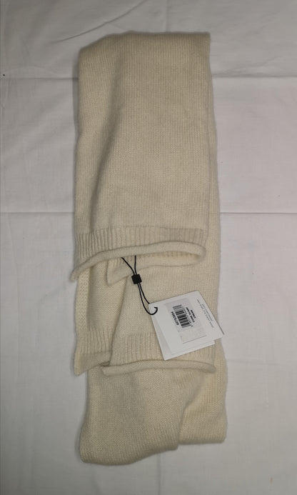 BNWT John Lewis Cream Cashmere Core Scarf