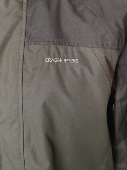 Craghoppers Green Aquadry Waterproof Jacket Size M