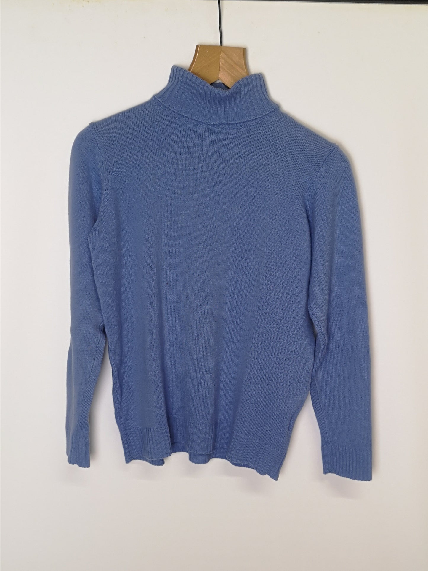 EWM Blue Lambswool Sweater Size M - 14/16