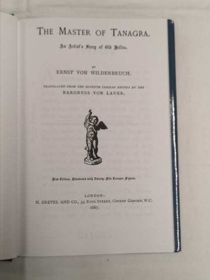 The Master of Tangra: An Artist's Story of Old Hellas by Ernst von Wildenbruch