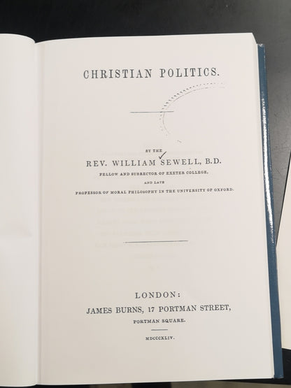 Christian Politics by William Sewell