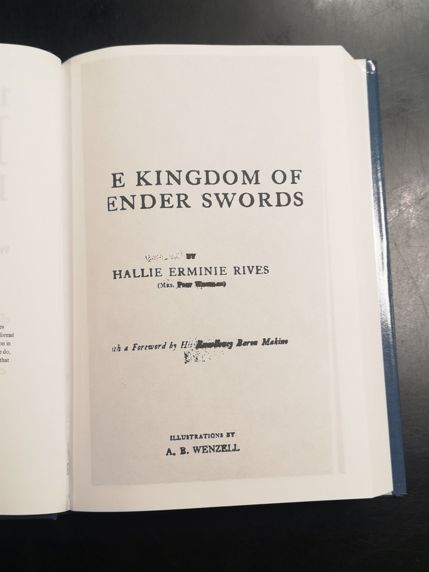 The Kingdom of Slender Swords by Hallie Erminie Rives