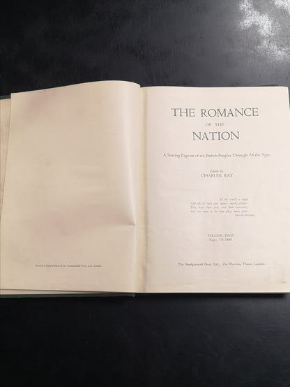 The Romance of the Nation Volume Two edited by Charles Ray