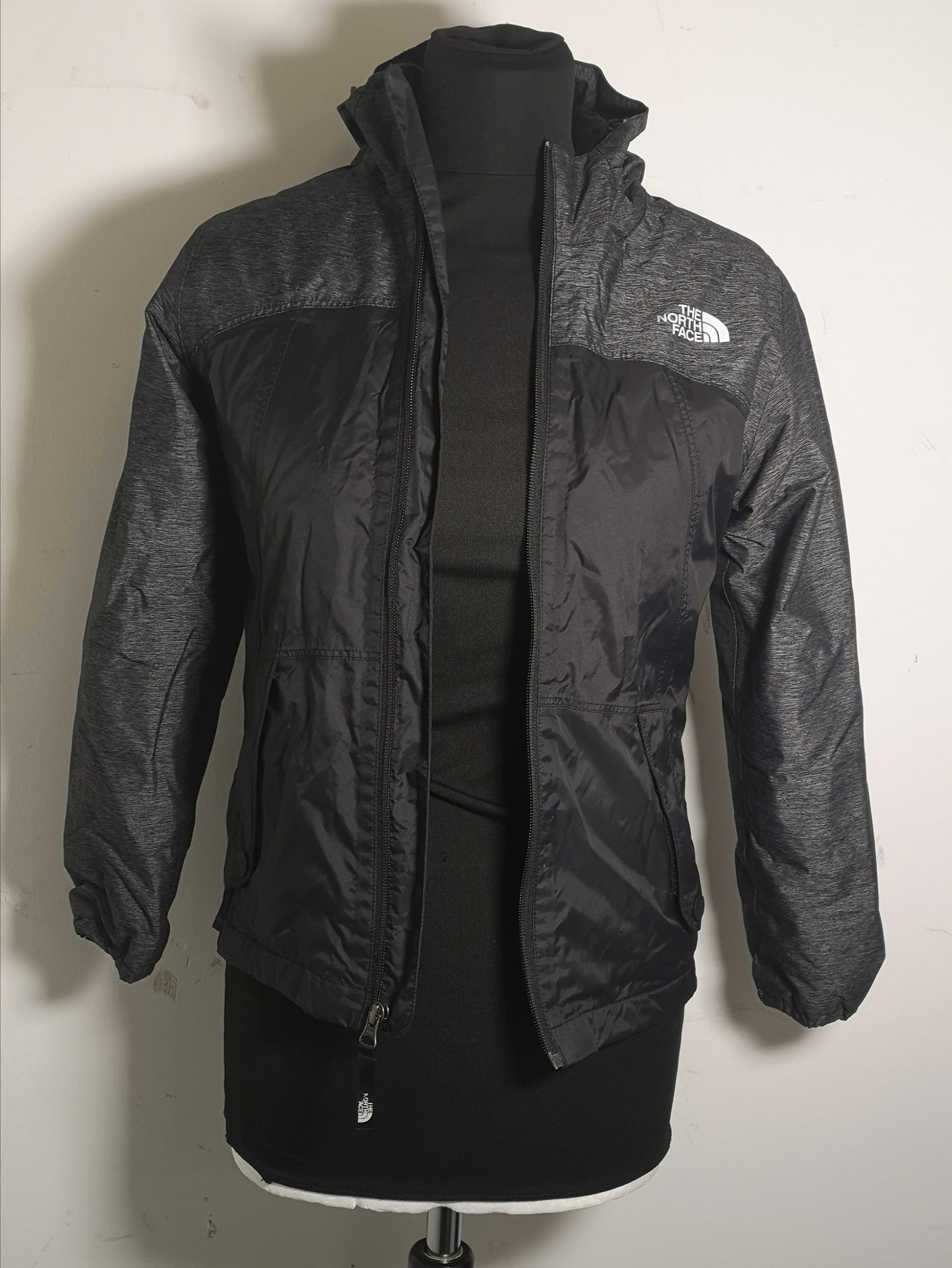 The North Face Black Warm Storm Jacket Girls Size M