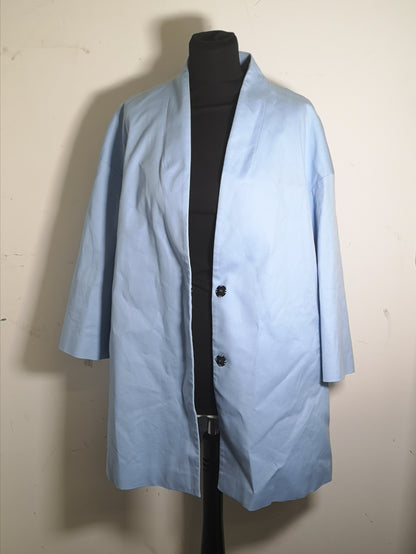 Jaeger Baby Blue Blazer Jacket Size 14