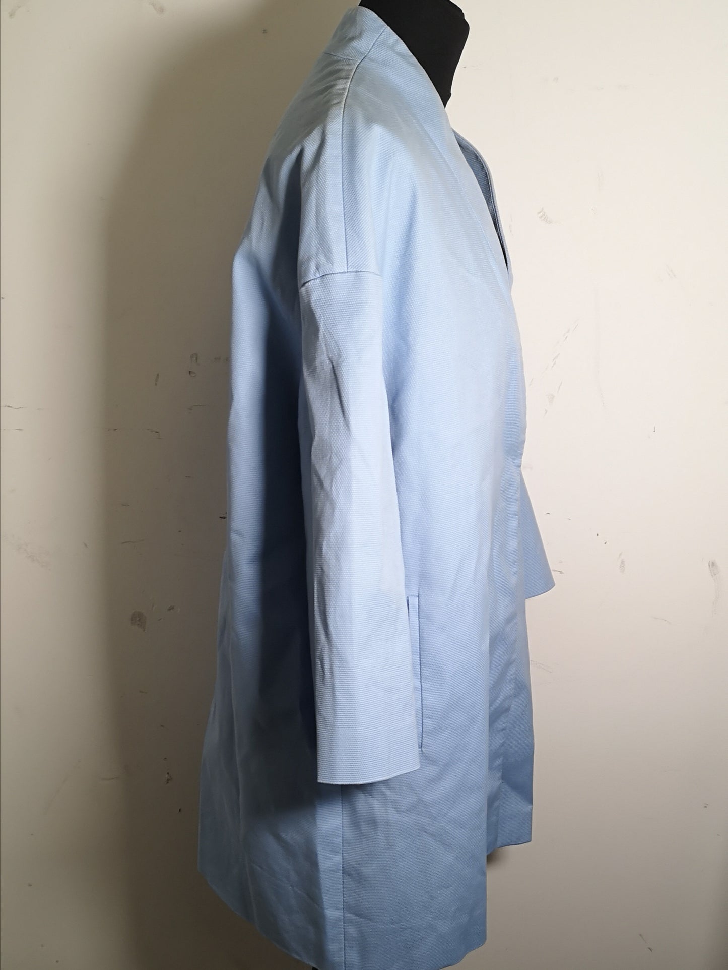 Jaeger Baby Blue Blazer Jacket Size 14