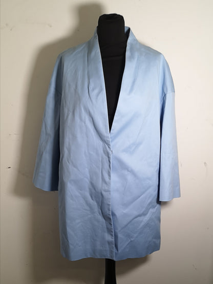 Jaeger Baby Blue Blazer Jacket Size 14