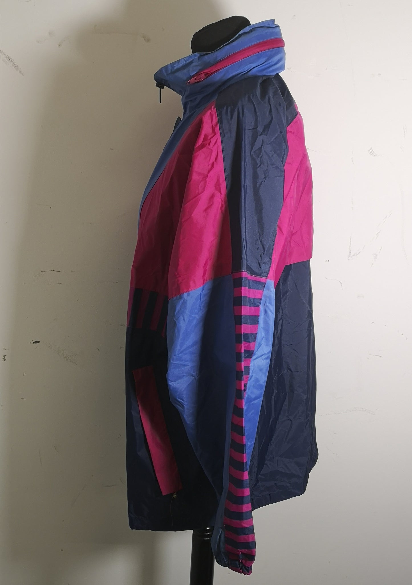 Vintage 90s Regatta Pink/Blue/Purple Coat Size S