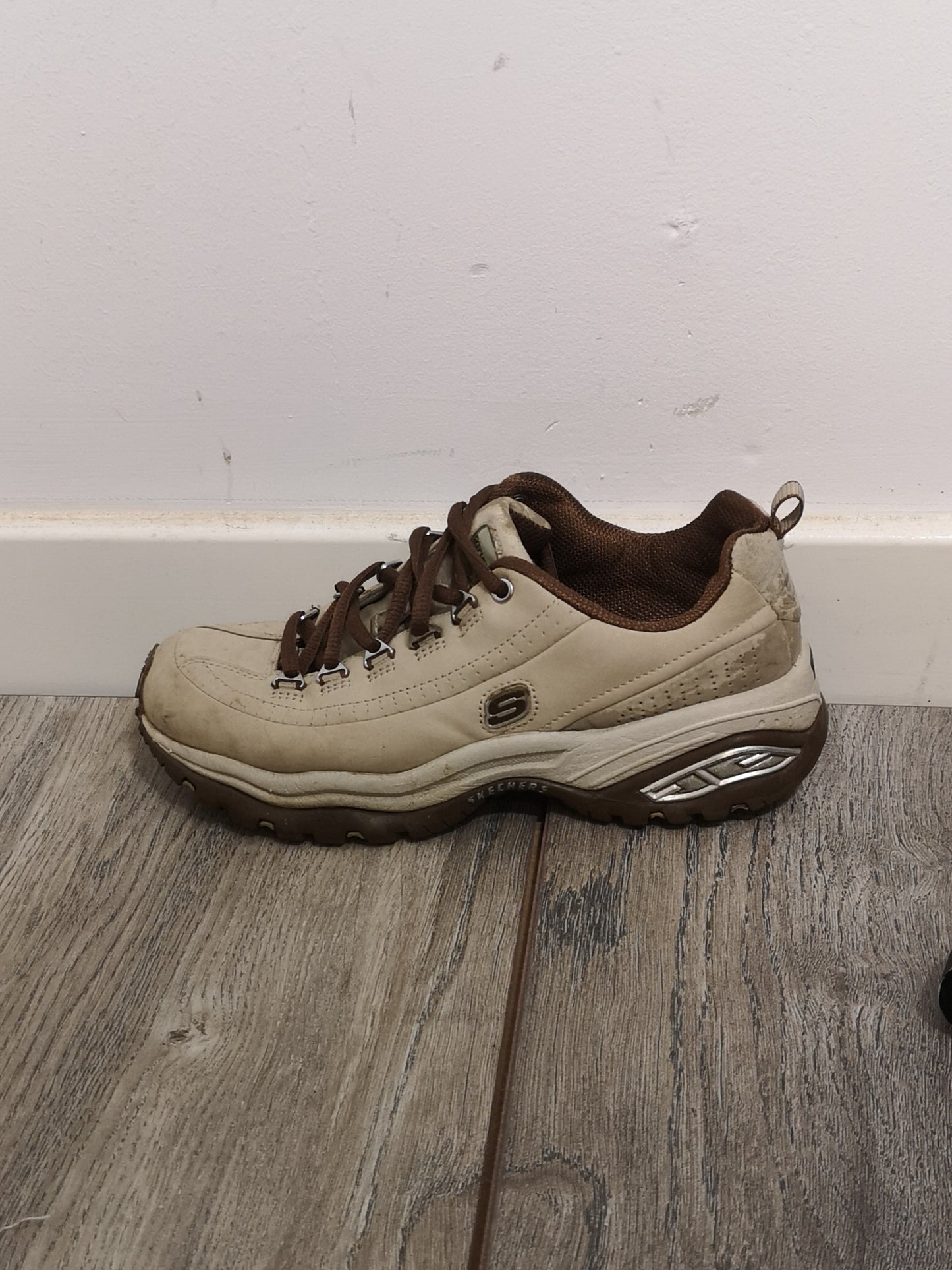 Skechers Sport Beige Trainers Size 4