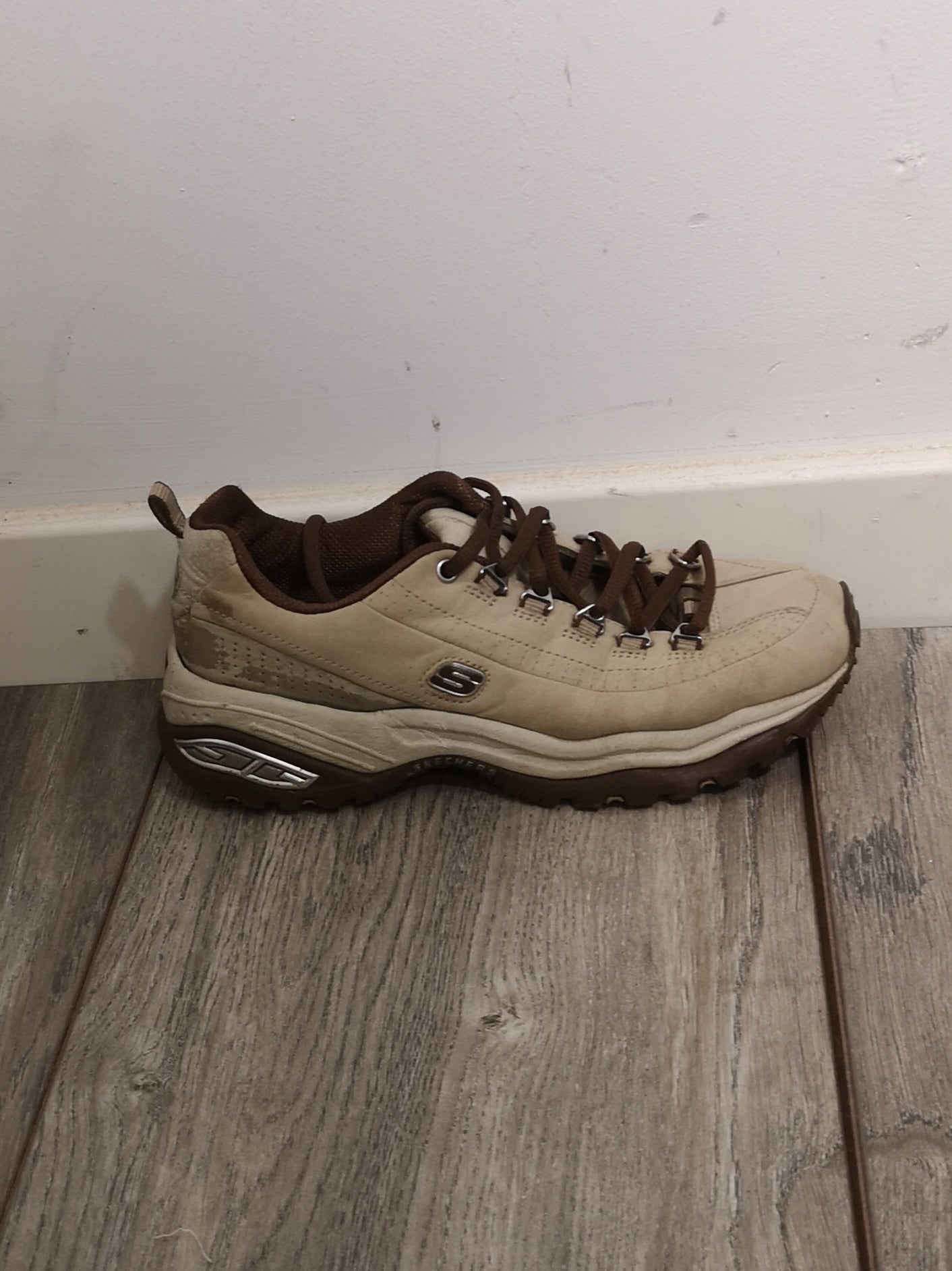 Skechers Sport Beige Trainers Size 4