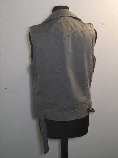 BNWT Levi's Grey Sleeveless Jacket Size S