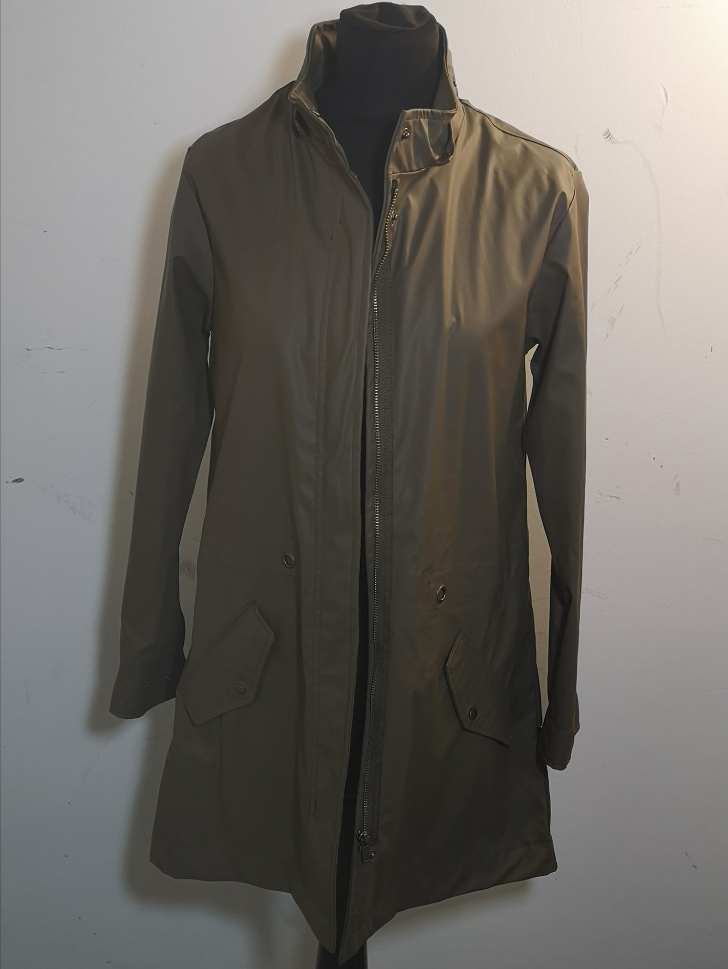 Soya Concept Brown Women's Raincoat Size S