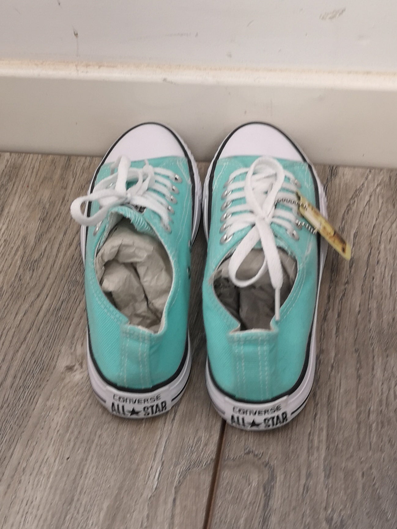 Converse Chuck Taylor Teal Trainers Size 5