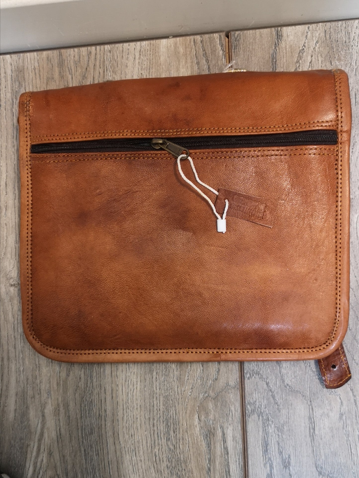 Jaald Leather Messenger Bag - Goat Leather