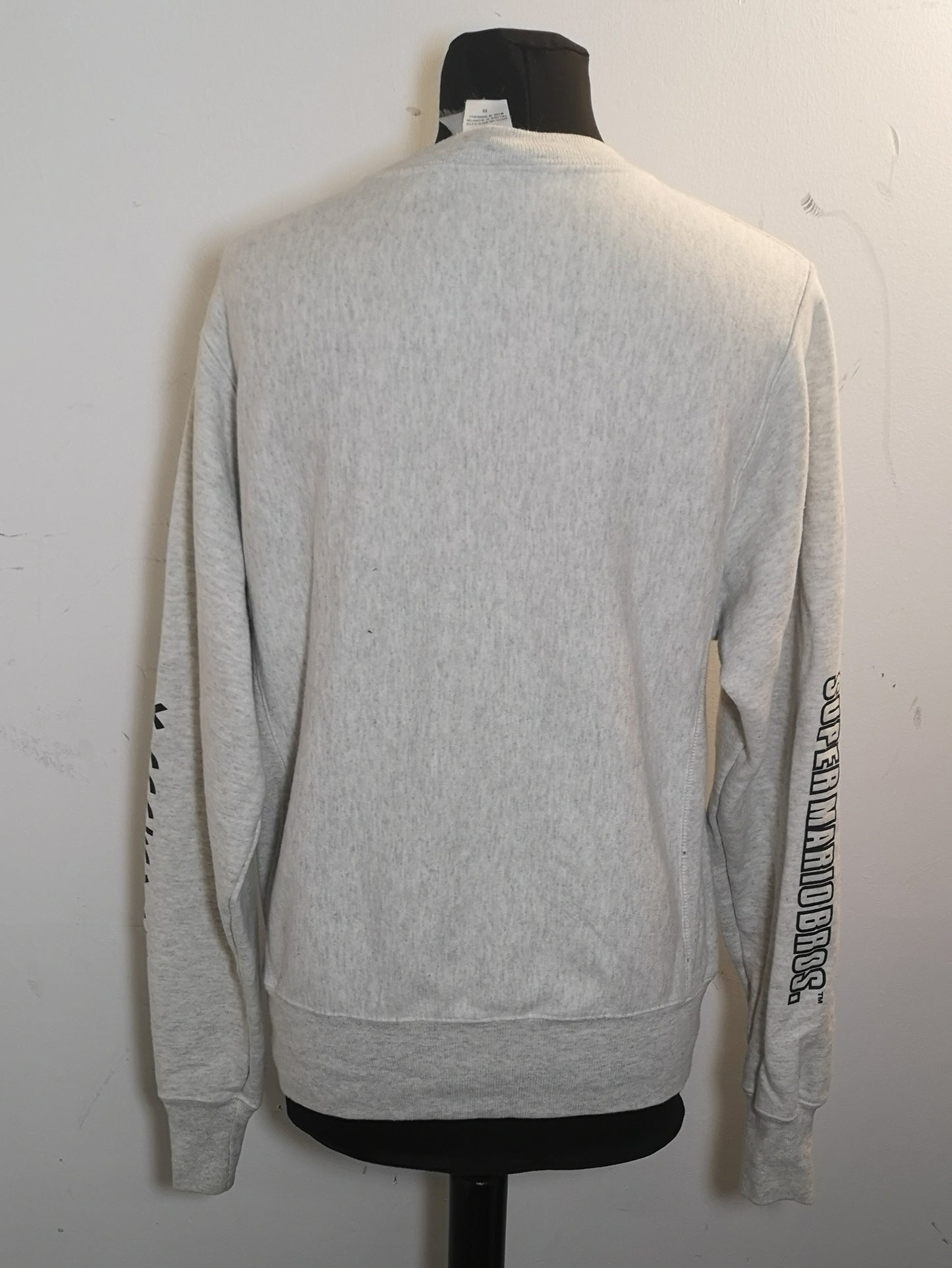 Champion x Super Mario Reverse Weave Crewneck Sweatshirt Men's Size XS