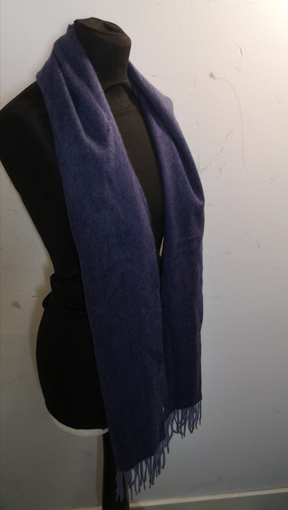 Heritage & Traditions 100% Pure Wool Blue Scarf