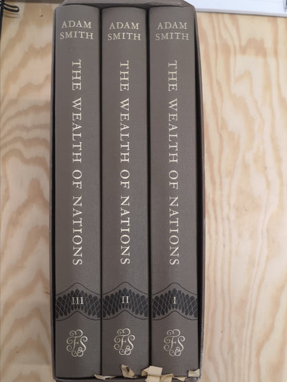 The Wealth of Nations - 3 Volume Set by Adam Martin