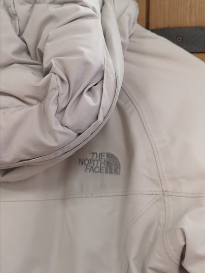 The North Face Cream Women's Long Hyvent Goose Down Parka Size XS