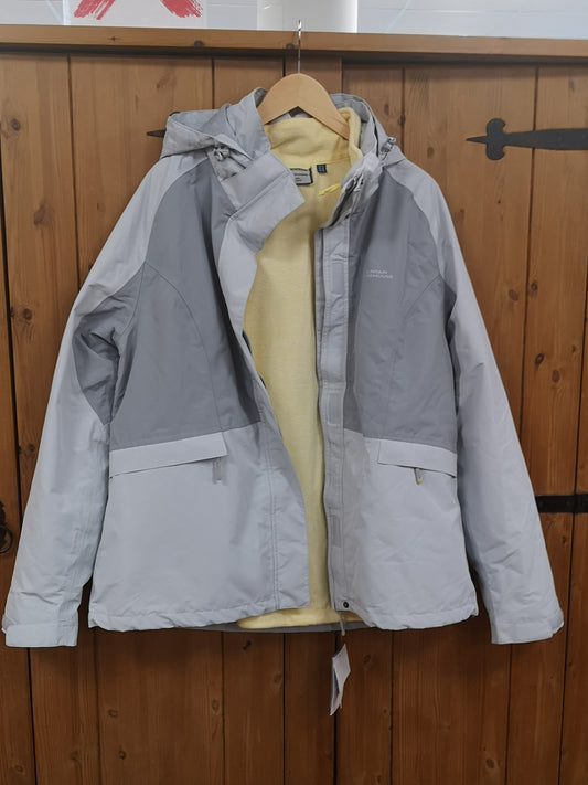 BNWT Mountain Warehouse Thunder Storm Womens 3 in 1 Jacket Size 20