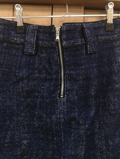 Marc by Marc Jacobs Wool Mid-Length Blue Skirt Size 6