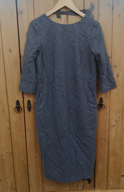 Toast Grey Wool Dress Size 8