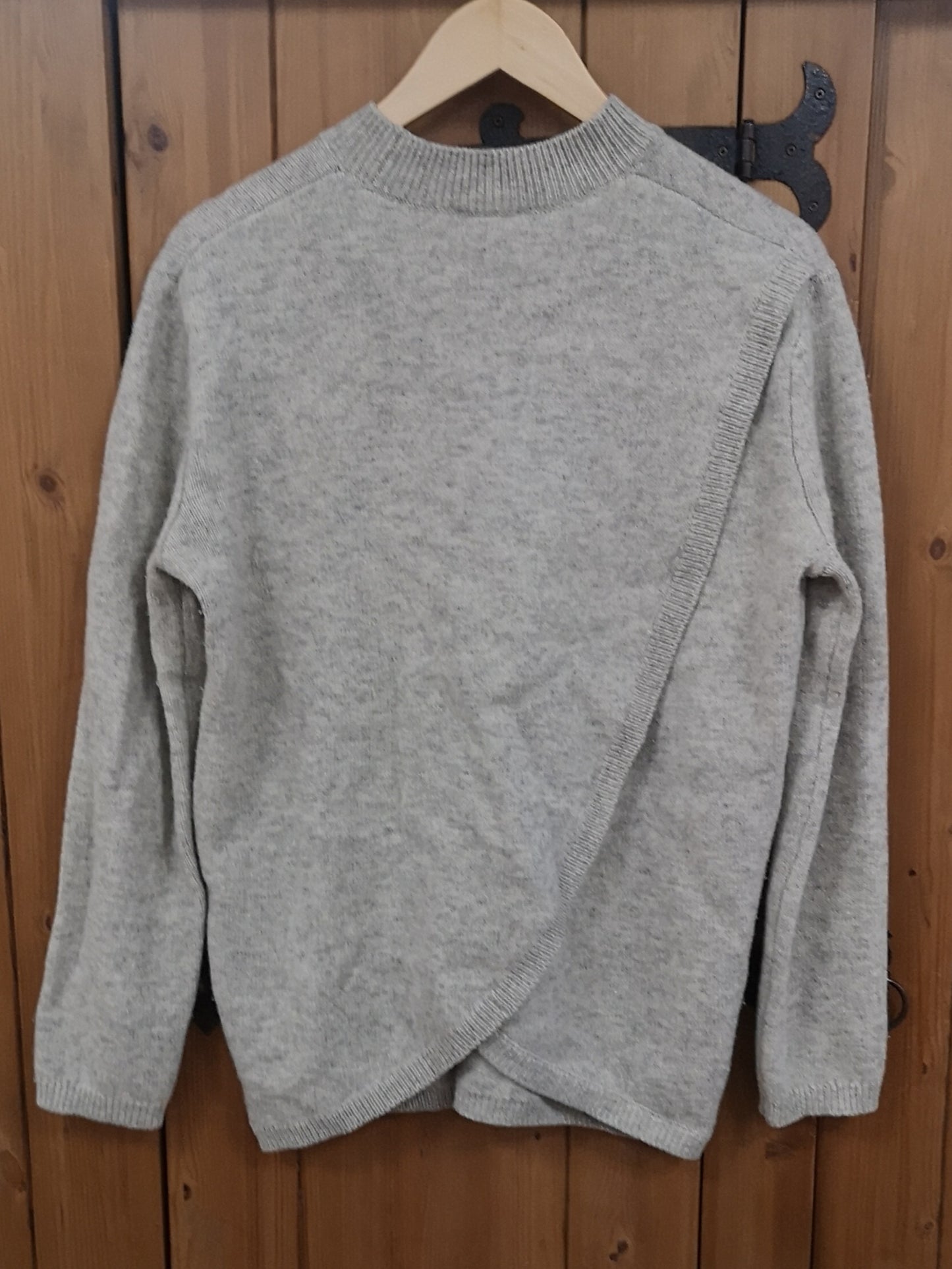 COS Chunky Wool Crew Neck Jumper Size 10