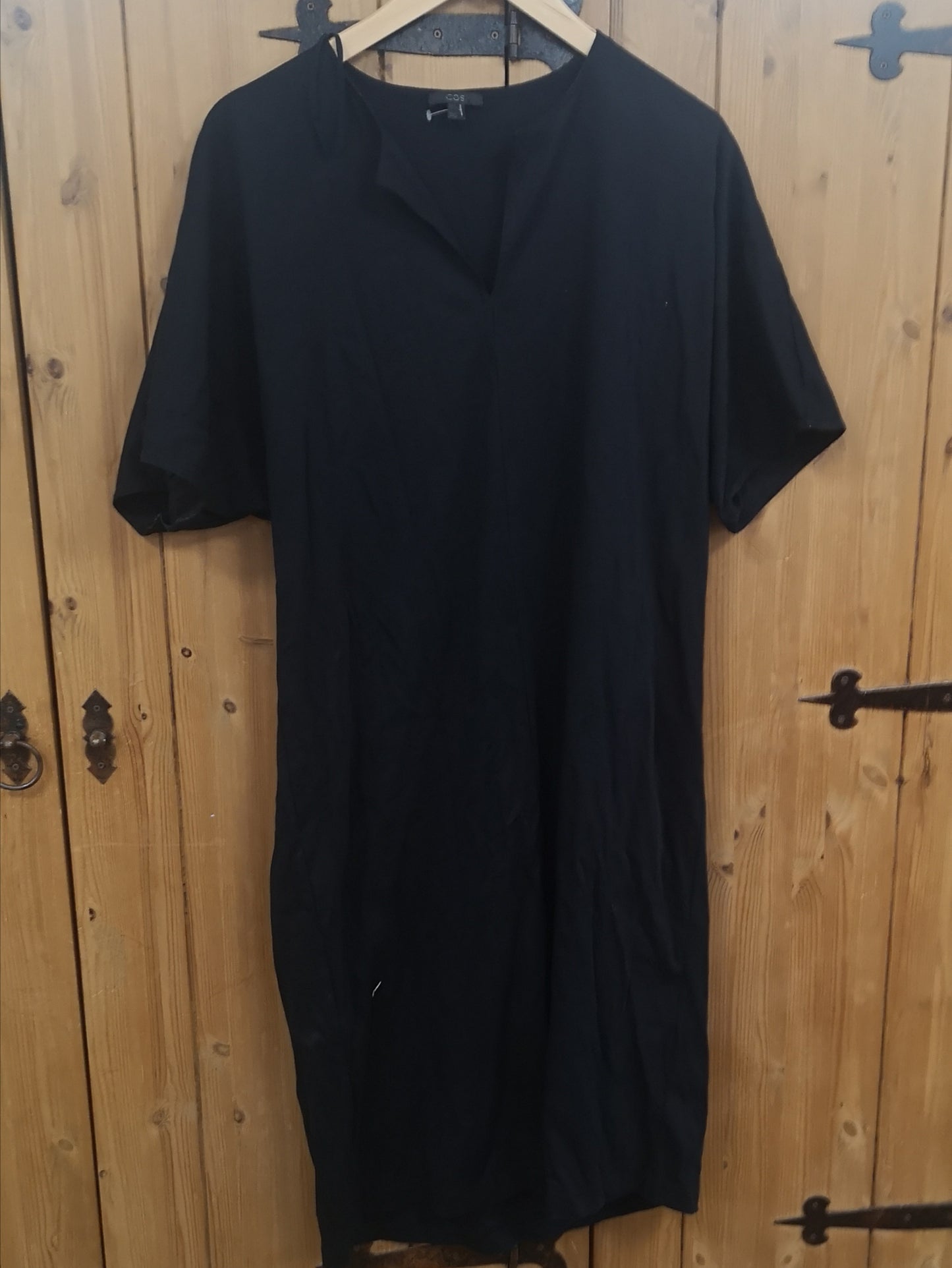 COS Black Maxi Dress Size L