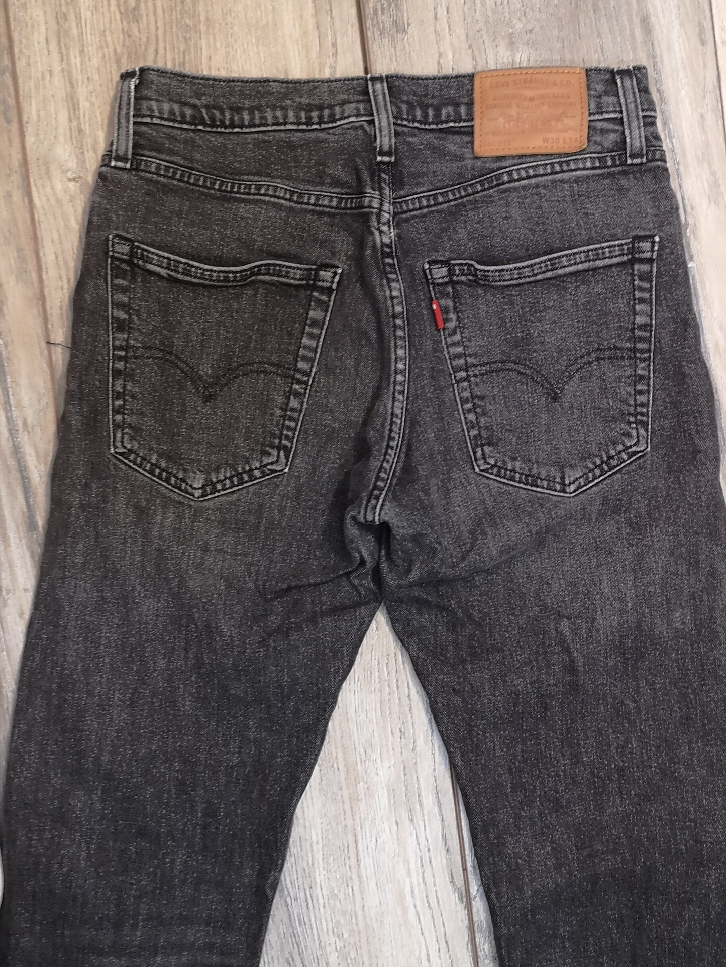 Levi's 512 Grey Jeans W30 L34