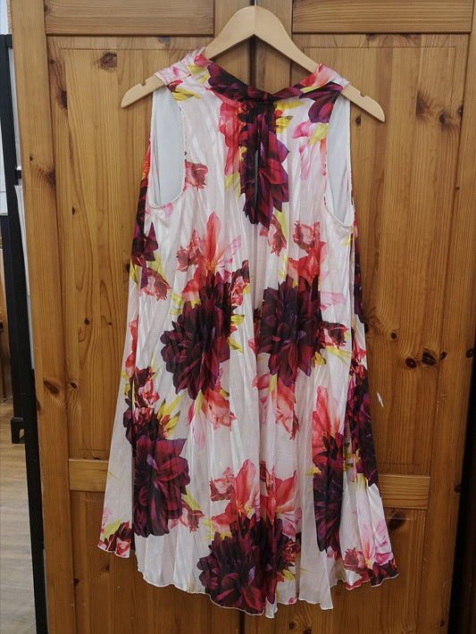 BNWT Coast Pink Floral Dress Size 14