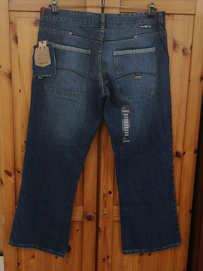 BNWT Men's Head Blue Denim Jeans Size 36S