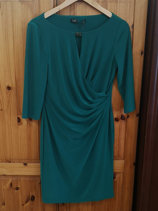 Lauren by Ralph Lauren Green Dress Size 8