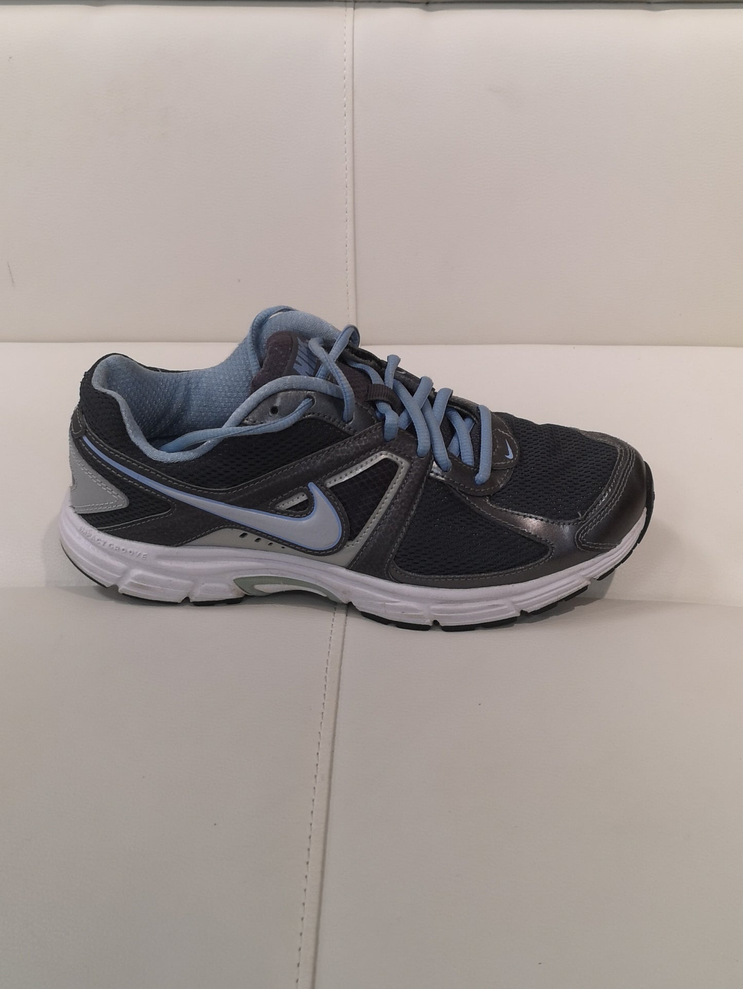 Nike Running Dart 9 Blue/Grey Trainers Size 7