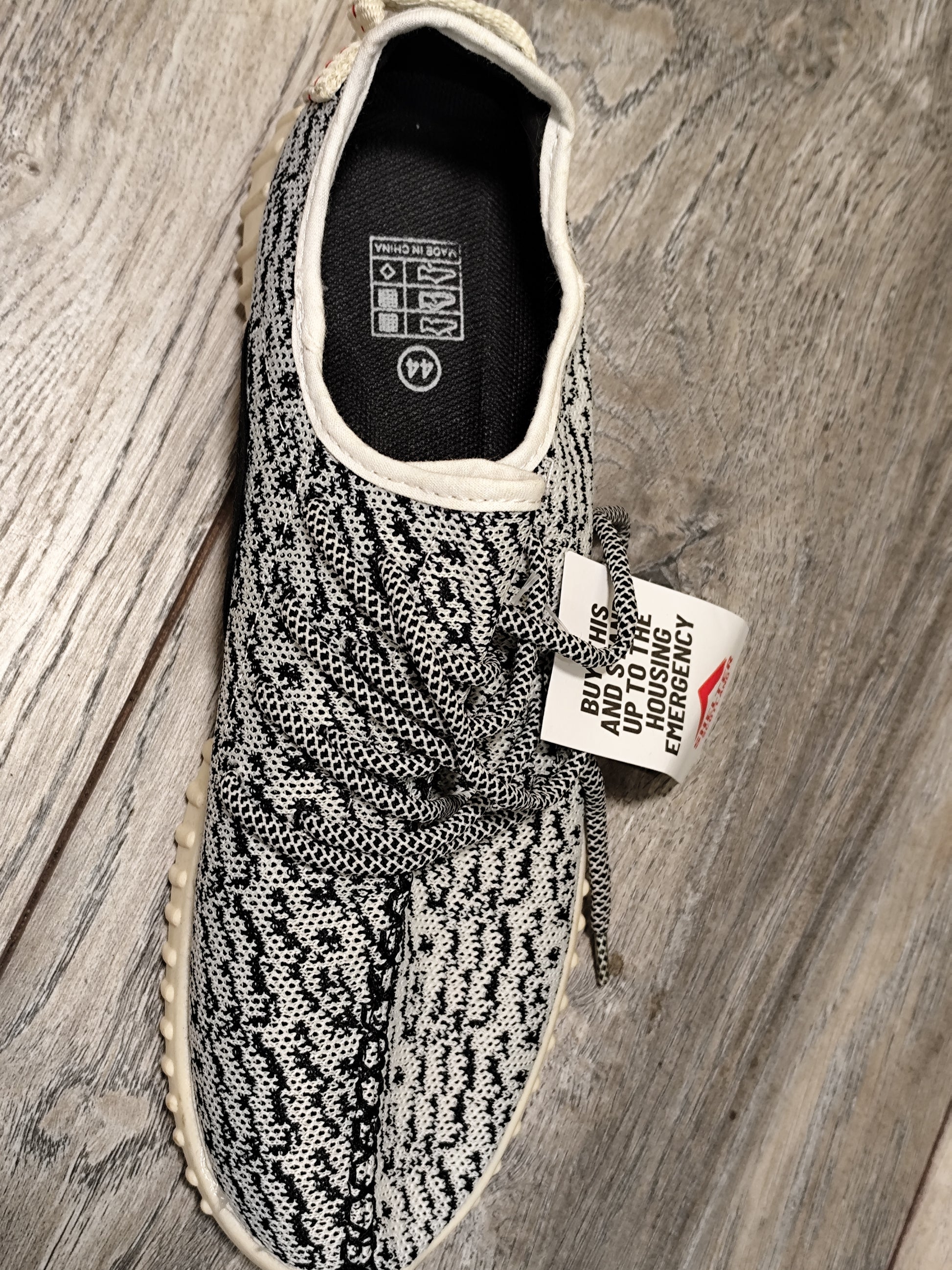Adidas Yeezy Knit Trainers | UK 9.5 EU 44 Shop for Shelter Adidas Yeezy Knit Trainers | UK 9.5 EU 44 Shop for Shelter