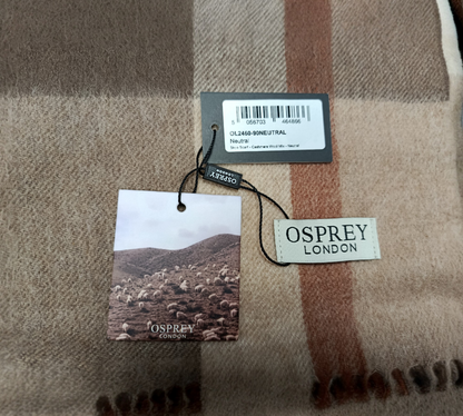 Osprey London Cashmere Blend Scarf