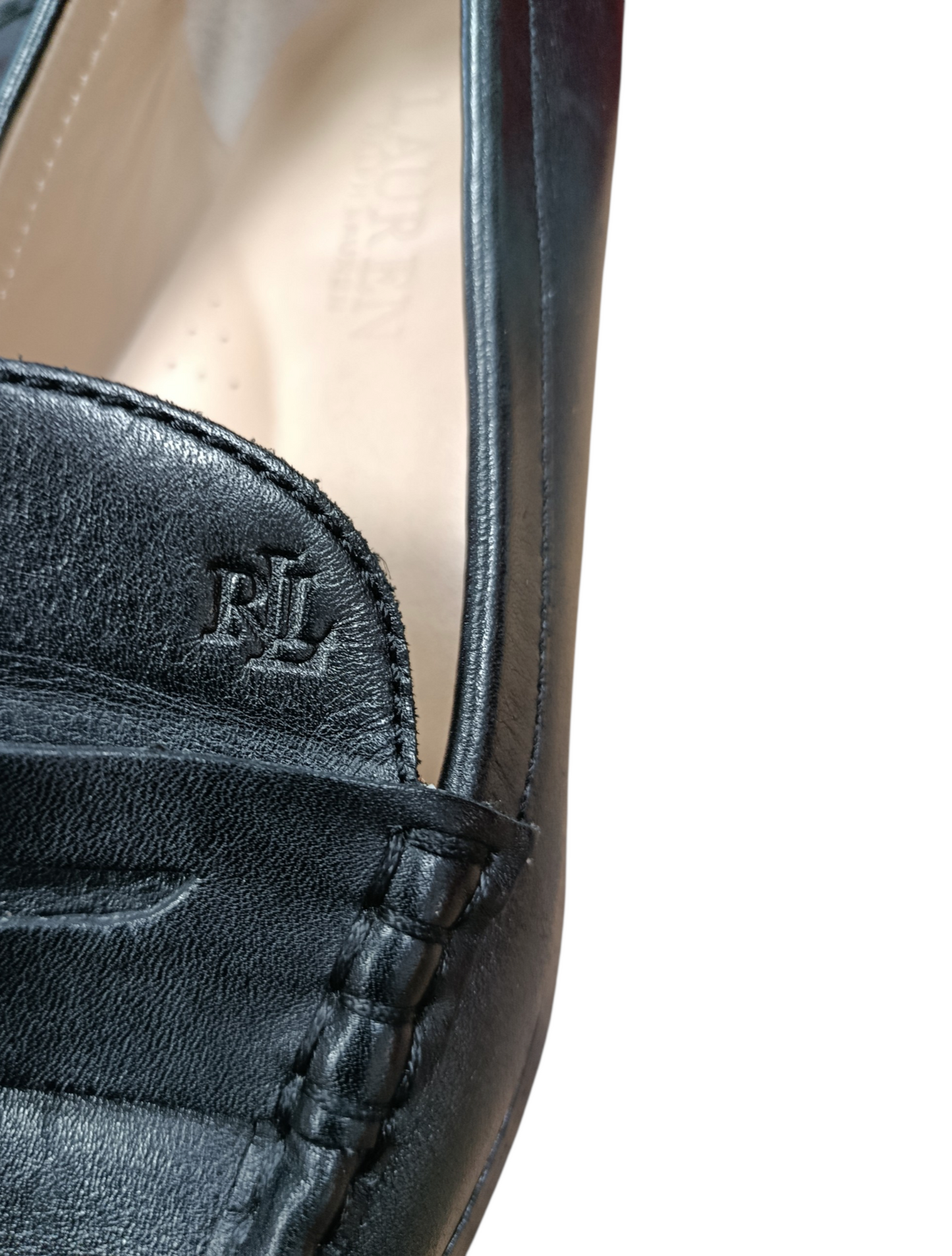 Ralph Lauren Leather Loafers Size 6