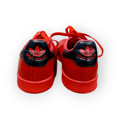 Adidas by Raf Simons Stan Smith Red Leather Sneakers Size 7