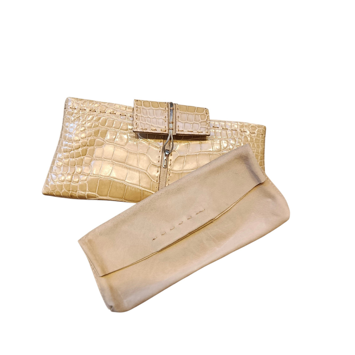 VBH Poche Leather Clutch Bag