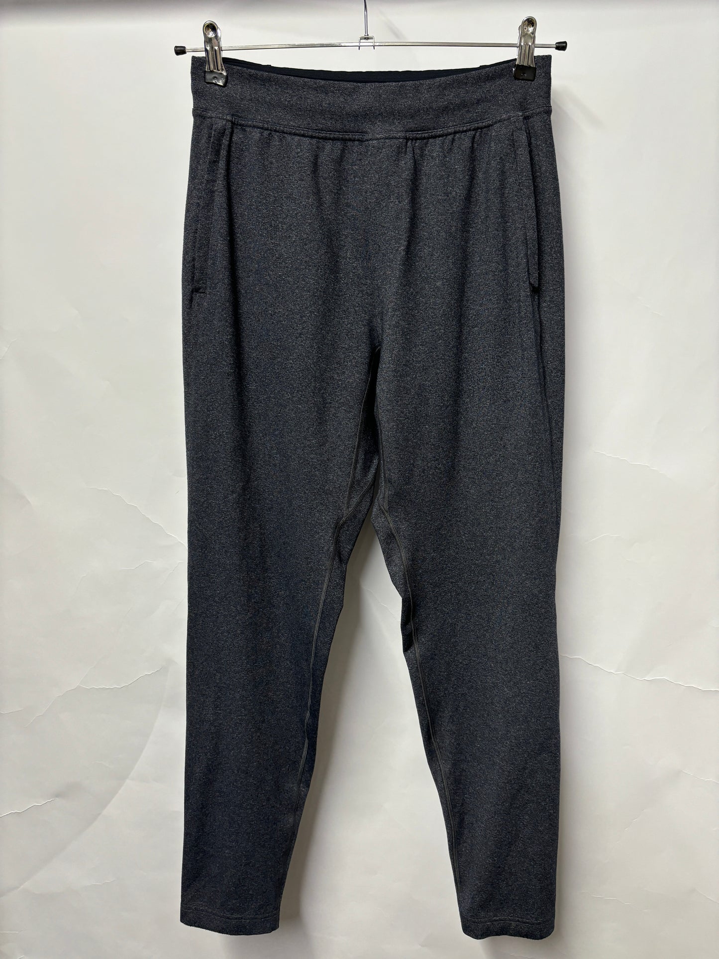 Lulu Lemon Grey Stretch Fitted Jogger with Zips Small